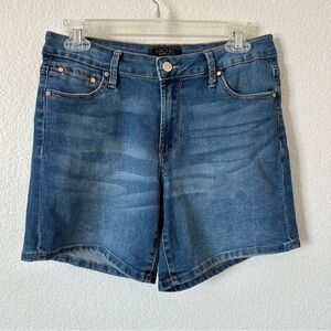 RACHEL Rachel Roy Classic Blue High Rise Jean Shorts 90s Inspired Women’s size